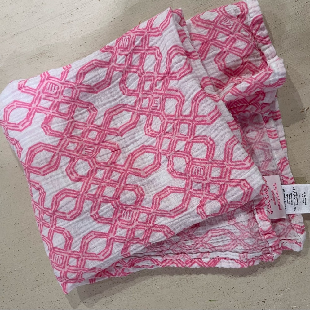 Lilly Pulitzer x Pottery Barn swaddle
